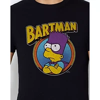 Bartman Logo T Shirt - The Simpsons