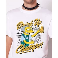 Drink Up Chumps Moe T Shirt - The Simpsons
