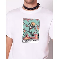 Pumpkin King Tarot Card T Shirt - The Nightmare Before Christmas
