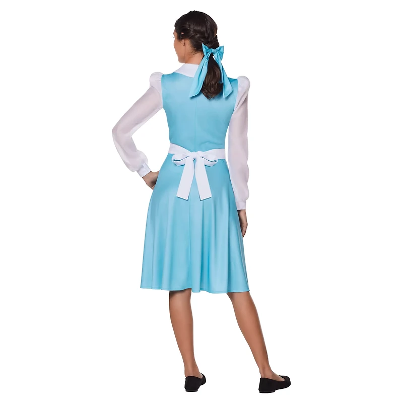 Adult Belle Blue Dress Costume - Disney Princess