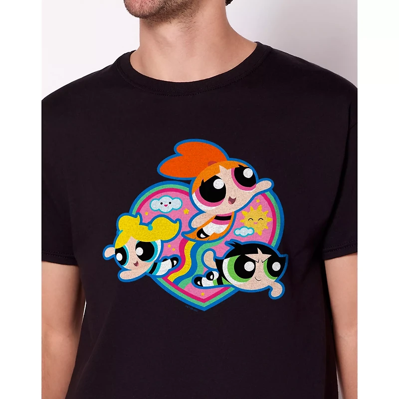 Rainbow Heart Shirt - The Powerpuff Girls
