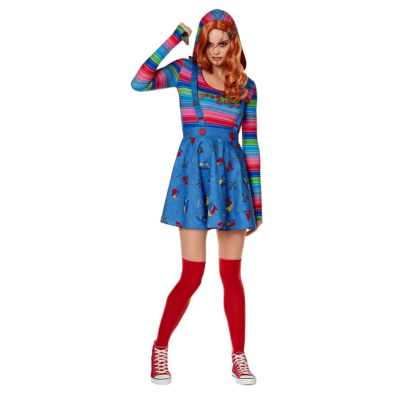 Adult Good Guys Chucky Dress Costume