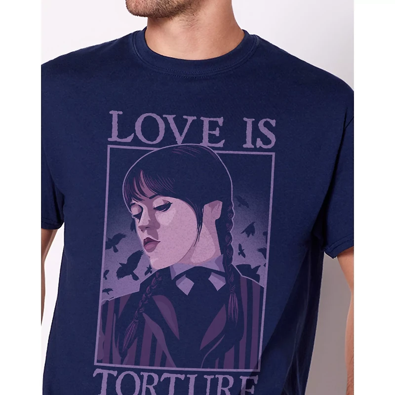 Love is Torture T Shirt - Wednesday