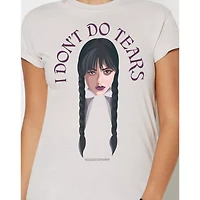 I Don't Do Tears T Shirt - Wednesday
