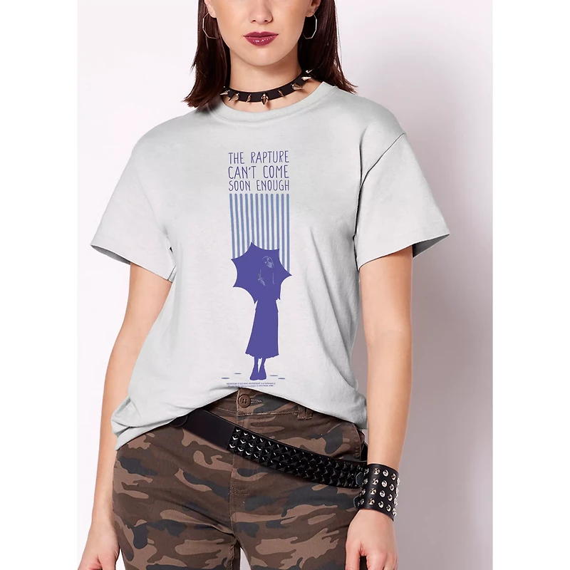 The Rapture Can't Come Soon Enough T Shirt - Wednesday