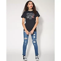 American Goth T Shirt - Wednesday