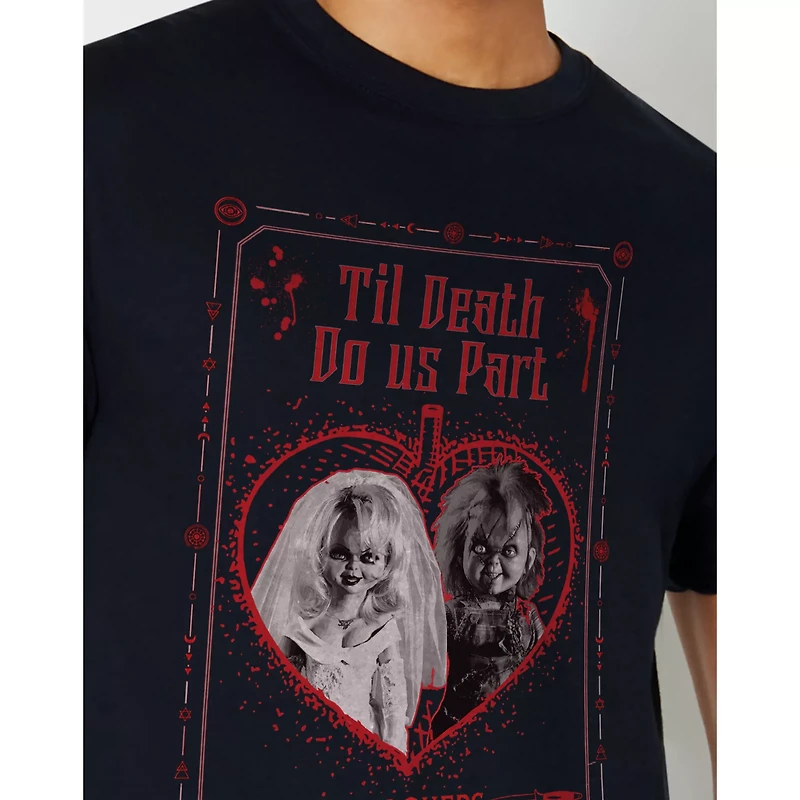 Til Death Do Us Part Chucky and Tiffany T Shirt