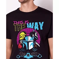 Sunset The Way T Shirt - Mandalorian