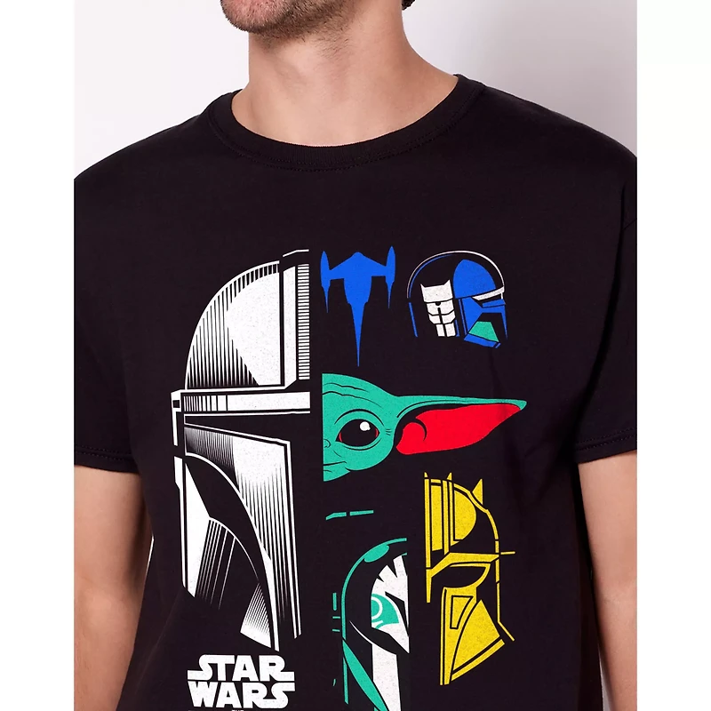 Mandalorian Panels T Shirt - The