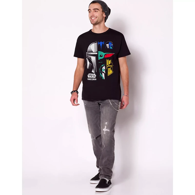 Mandalorian Panels T Shirt - The