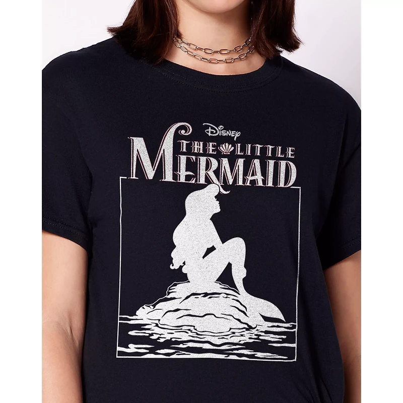 Ariel Silhouette T Shirt - The Little Mermaid