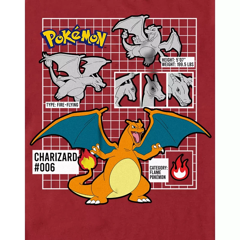Charizard T Shirt- Pokémon