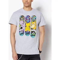 Mewtwo Pikachu Psyduck T Shirt - Pokémon