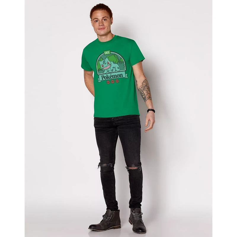Green Bulbasaur T Shirt - Pokémon