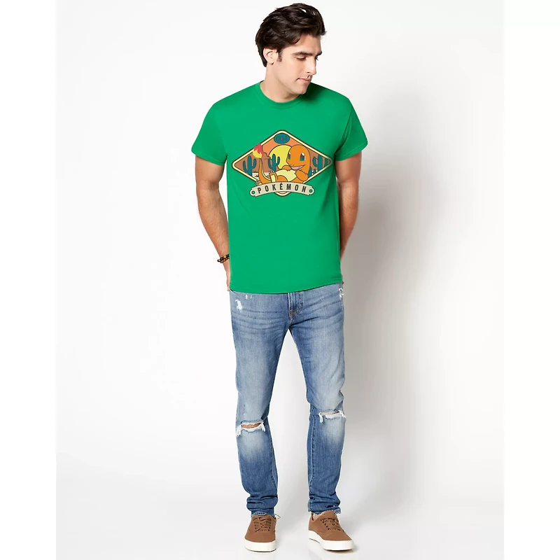 Charmander Desert T Shirt - Pokémon