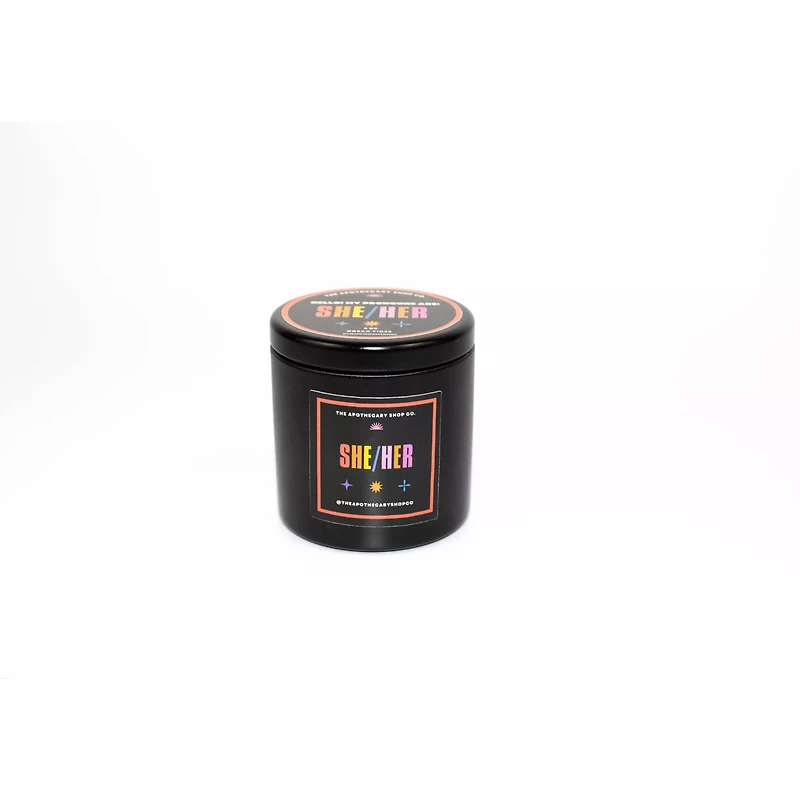 Genderfluid She/Her Candle