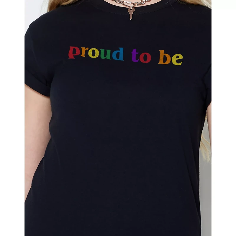Rainbow Proud To Be T Shirt