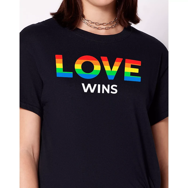 Rainbow Love Wins T Shirt