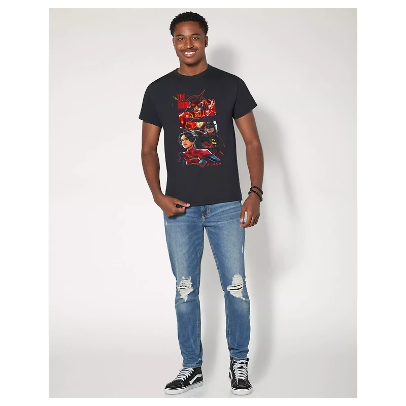 Fast Timeline T Shirt - The Flash