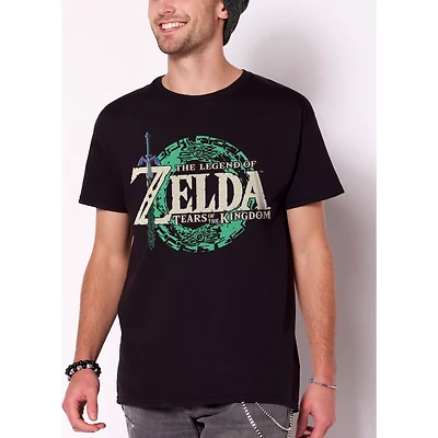 The Legend of Zelda Tears of the Kingdom Logo T Shirt - Nintendo