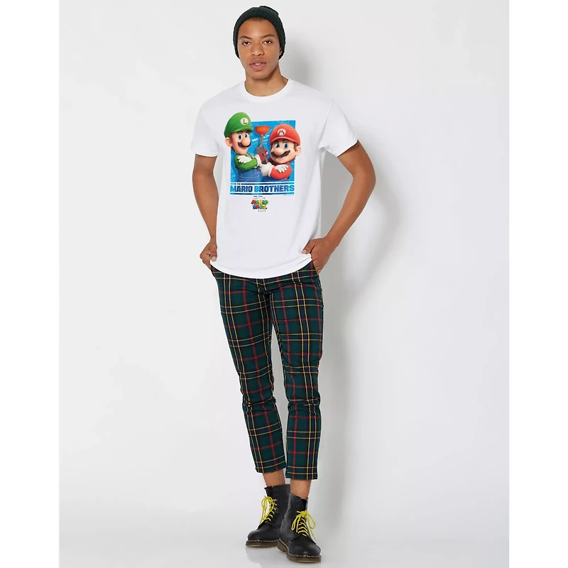 The Mario Brothers T Shirt - Super Movie