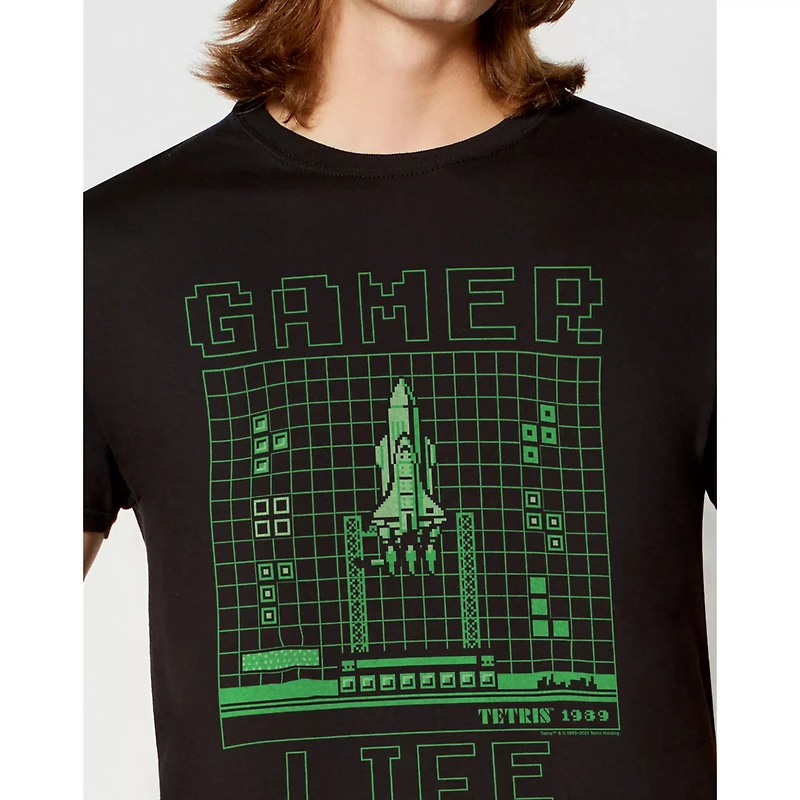Tetris Gamer Life T Shirt