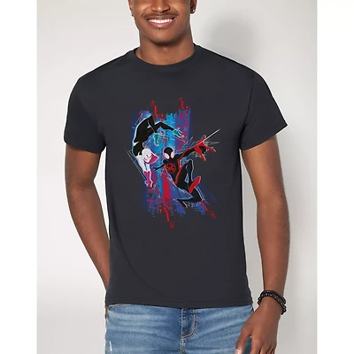 Spider-Gwen and Miles T Shirt - Spider-Man