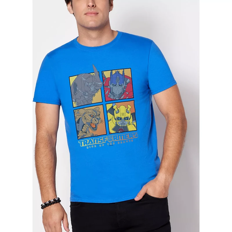 Transformers Grid Group T Shirt