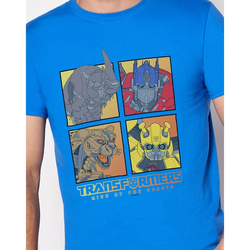 Transformers Grid Group T Shirt