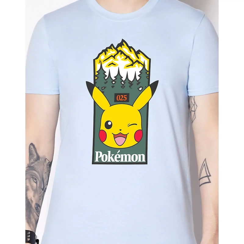 Outdoor Pikachu T Shirt - Pokémon