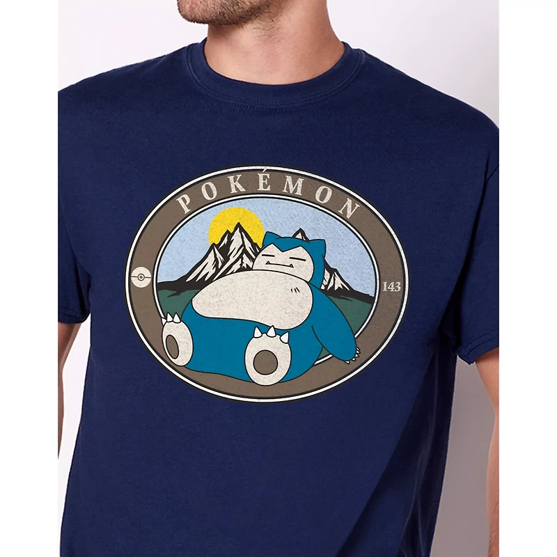 Sleepy Snorlax T Shirt - Pokémon