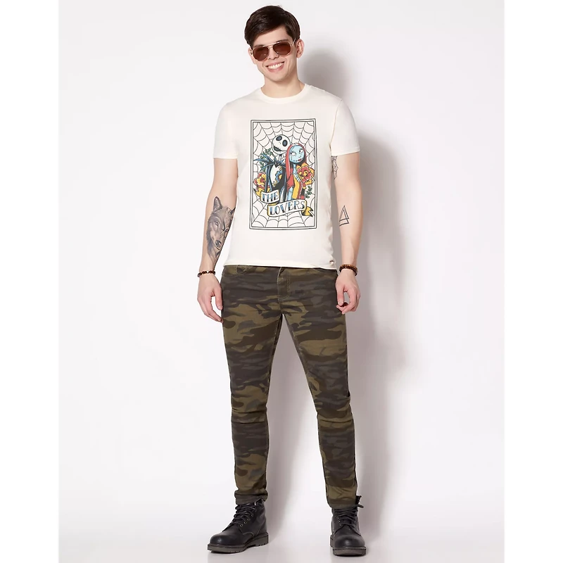 Jack Skellington and Sally Lovers Tattoo T Shirt - The Nightmare Before Christmas