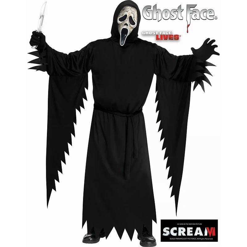 Adult Aged Ghost Face ® Costume - Scream VI