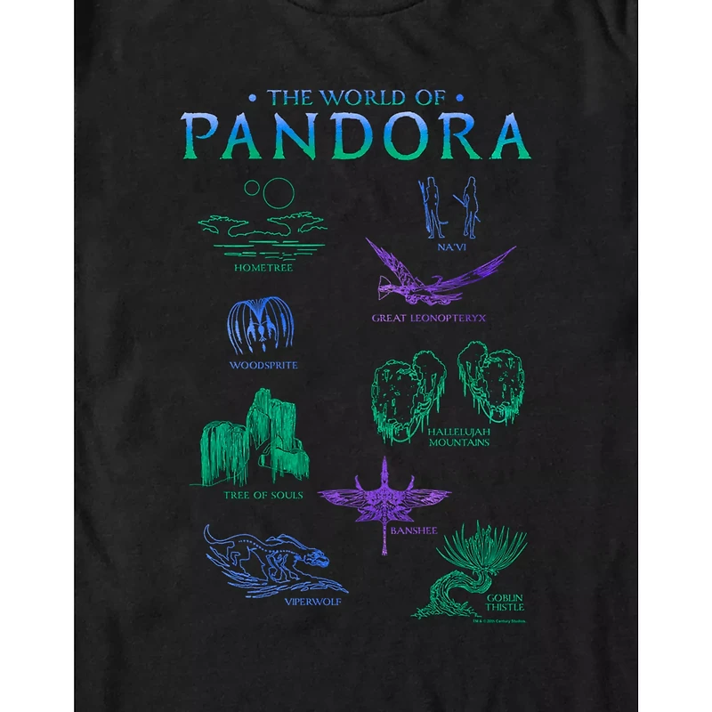 Pandora Textbook T Shirt - Avatar
