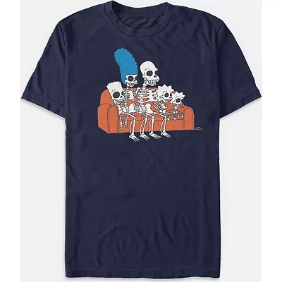 Simpsons Skeleton Family T Shirt - The