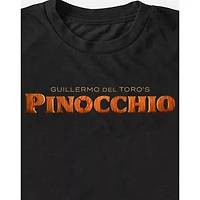 Pinocchio Logo T Shirt - Guillermo del Toro's