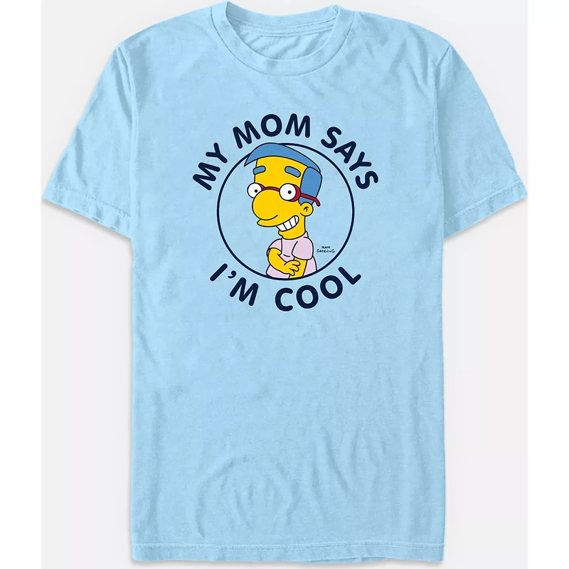 My Mom Says I'm Cool Milhouse T Shirt - The Simpsons