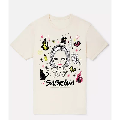 Sabrina Sketch T Shirt - Chilling Adventures of