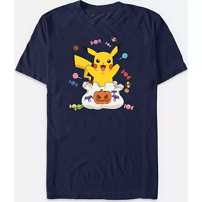 Pikachu Halloween Candy T Shirt - Pokémon