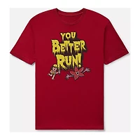 You Better Run T Shirt - Stranger Things