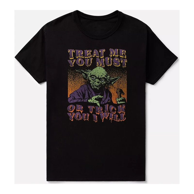 Yoda Trick or Treat T Shirt - Star Wars