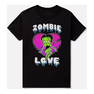 Betty Boop Zombie Love T Shirt