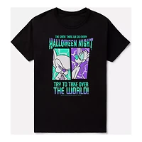 Halloween Takeover T Shirt - Pinky and the Brain