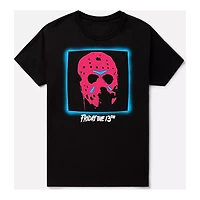 Pop Art Jason Voorhees Mask T Shirt - Friday the 13th