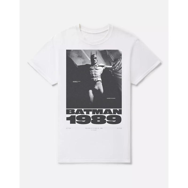 White Batman 1989 T Shirt