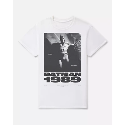 White Batman 1989 T Shirt