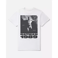 White Batman 1989 T Shirt