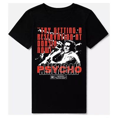 Try Getting a Reservation T Shirt - American Psycho