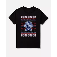 Pabst Blue Ribbon Ugly Sweater T Shirt