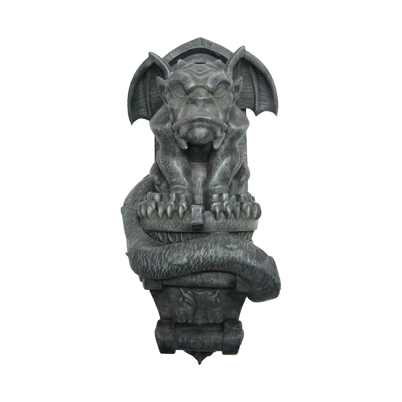 Winged Gargoyle Bust Statue